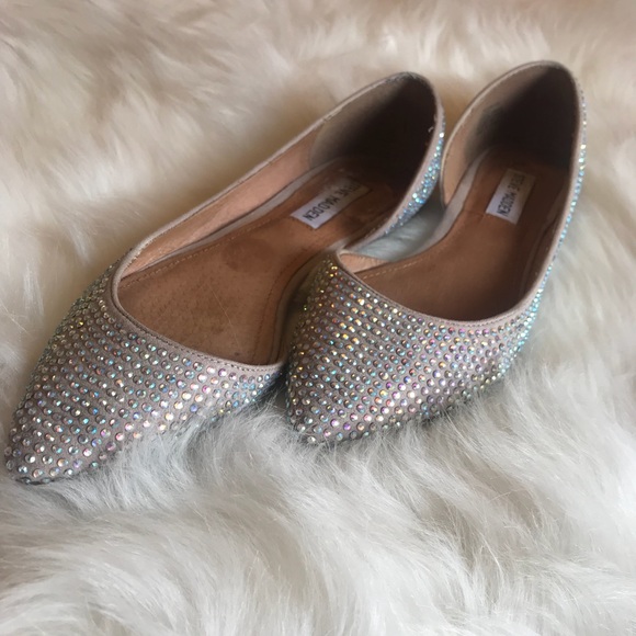 Steve Madden Rhinestone Flats 